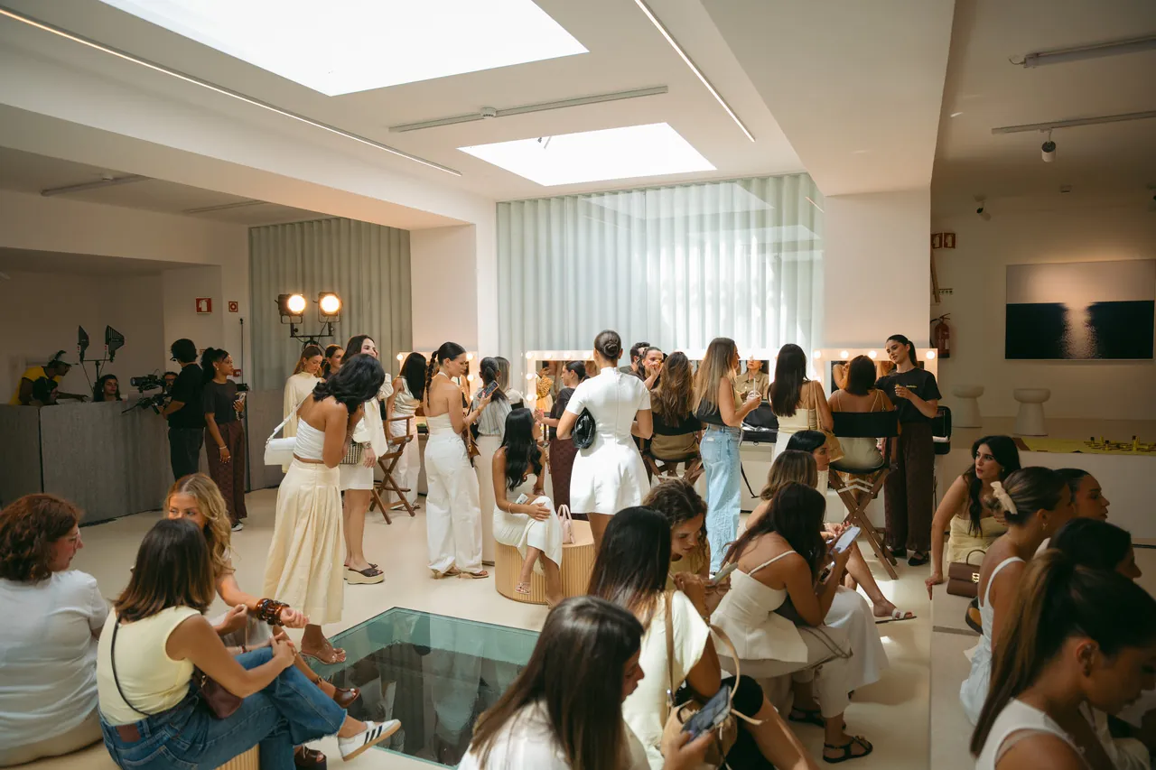 Content creators at a brand activation at Estrela 74