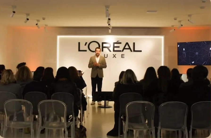 L’Oréal Luxe conference at Estrela 74, Lisbon