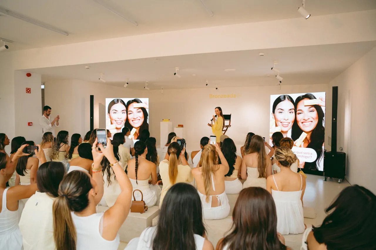 Product launch presentation at Estrela 74, Lisbon